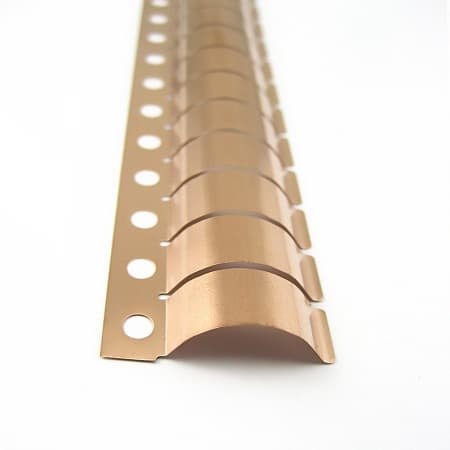 beryllium copper strips for mri shielding doors